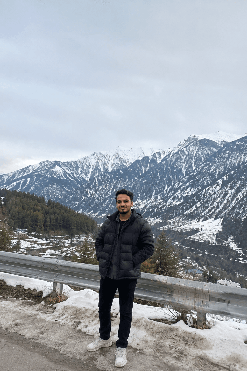 Sohel in the mountains